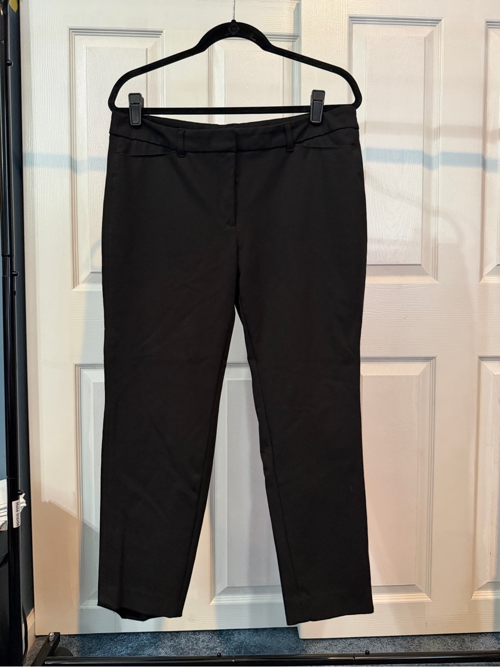White House Black Market Black Straight-Leg Dress Pants